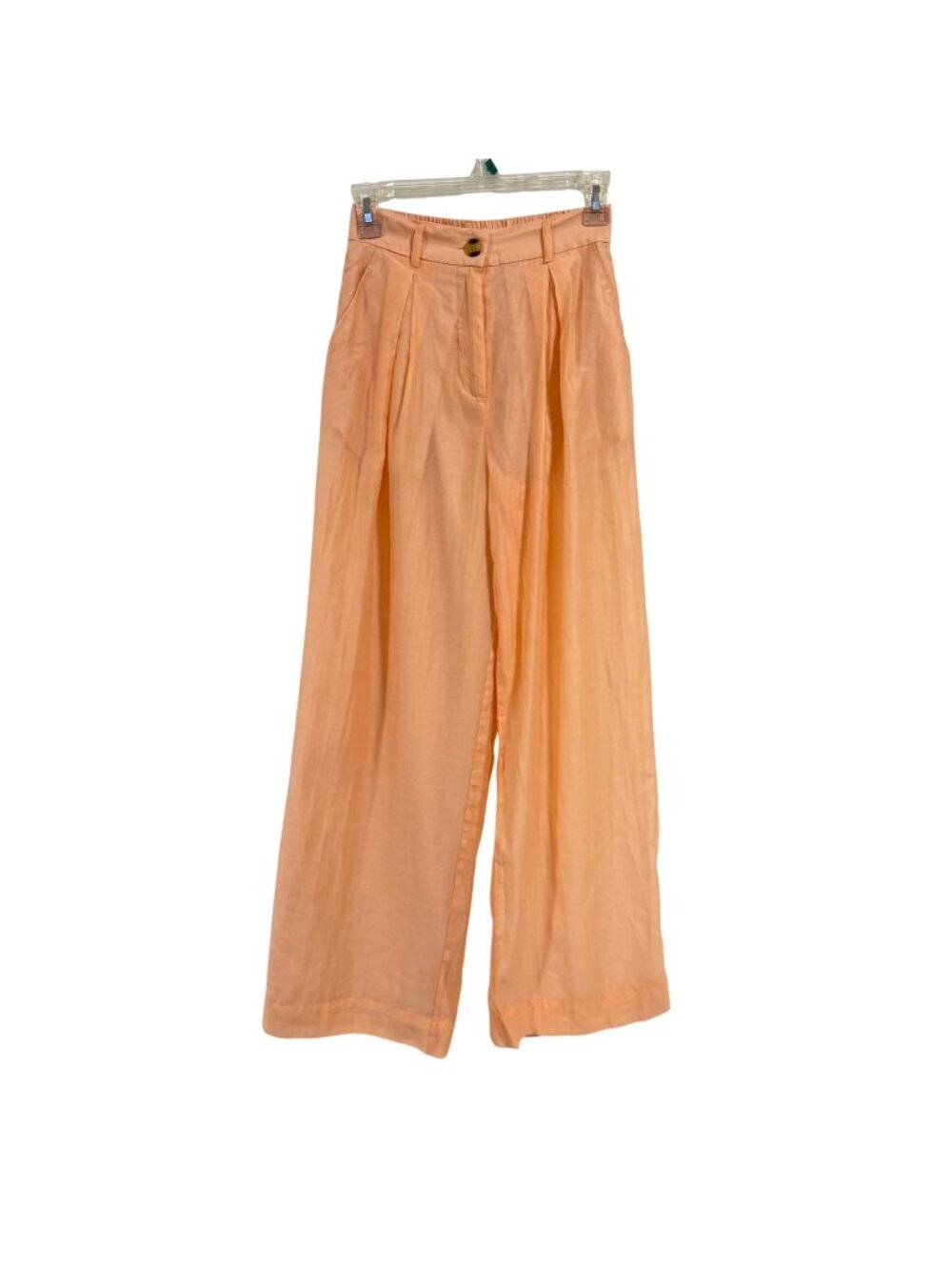 House of Harlow Peach Wide Leg Lightweight Pants Size XS